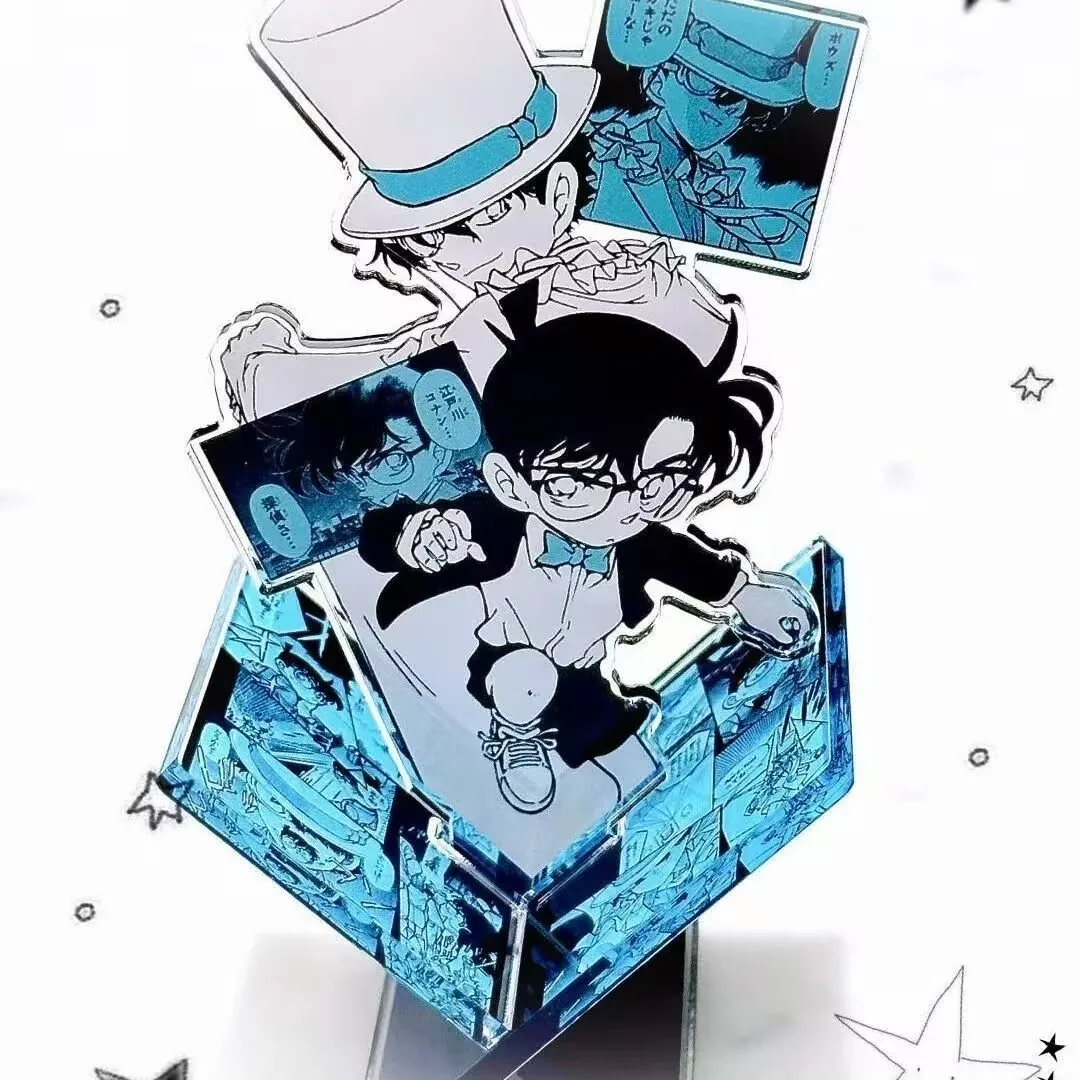 

The new Standing sign， "Detective Conan" merchandise features creative and cute acrylic standing table decoration for Kaito Kid