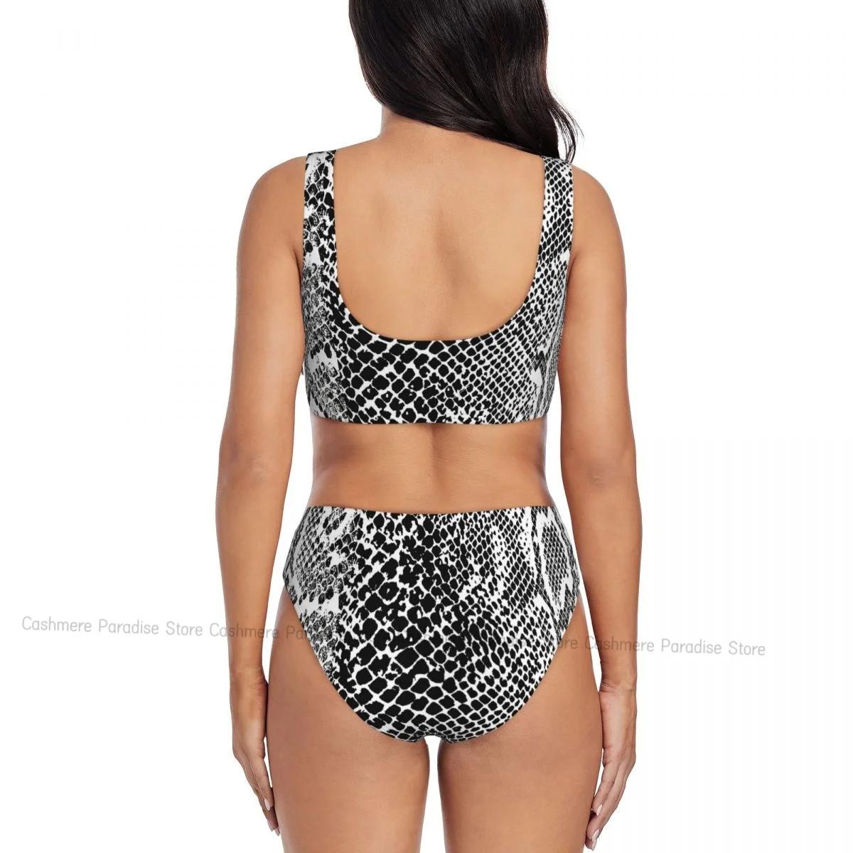 งูผิวเนื้อผู้หญิงชุดบิกินี่ชุดว่ายน้ํา Push Up ชุดว่ายน้ําหญิงชุดว่ายน้ํา