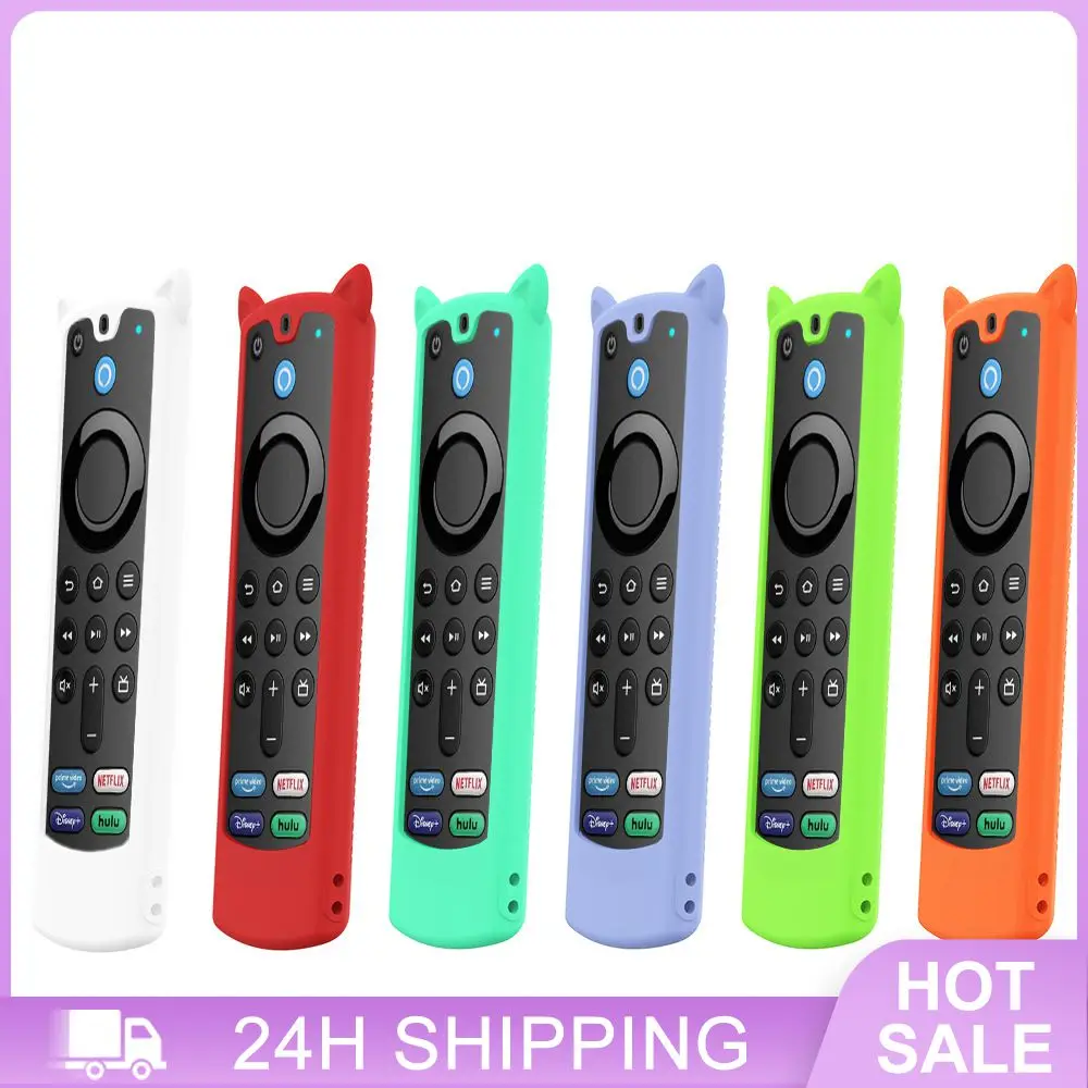 Anti-fall Silicone Dustproof Remote Control Cover Waterproof Soft Silicone Protective Sleeves Non-slip Shockproof Case