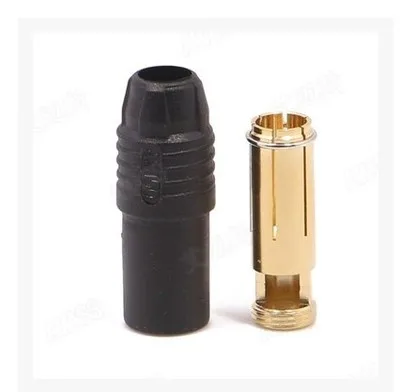 Amass AS150 Connector plugs Anti-Spark Gold Bullet 7mm Connector Male Female Bullet Connectors Plugs for RC battery