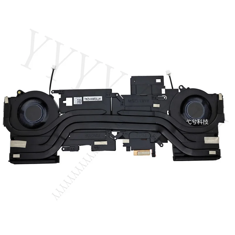 Y+  For DELL Alien m15 R7 AMD 125W GN20E Laptop Cooling Fan with Heatsink 0DVK49