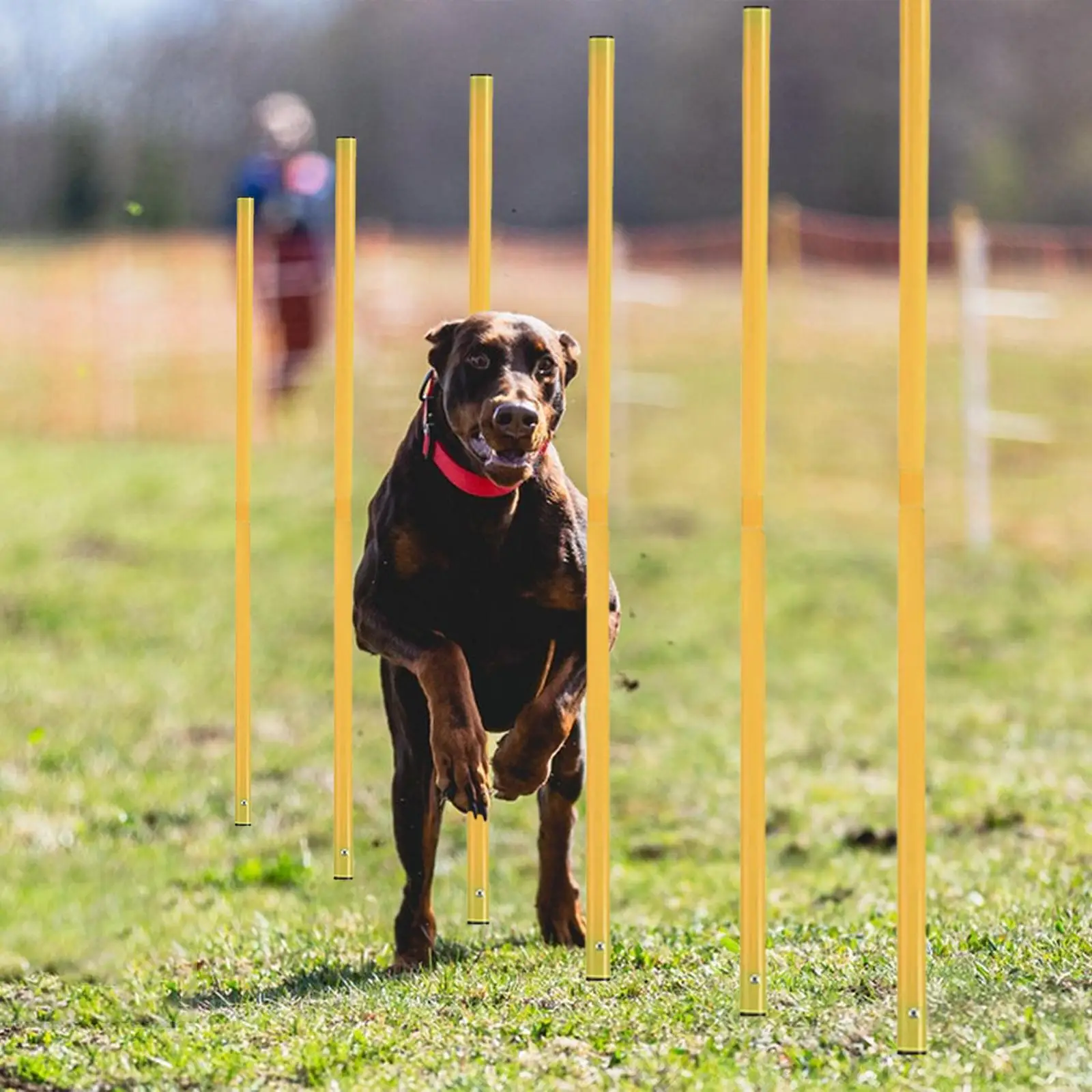 6 pçs pólos de treinamento de agilidade de futebol portátil pólos de sinal de futebol para competição basquete prática de futebol esportes ao ar livre