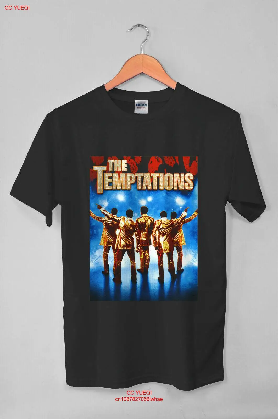 The Temptations Band T-Shirt Size S-5XL