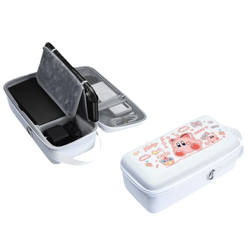 Estuche de transporte duro para Nintendo Switch 2, bolso con cremallera, antiarañazos con bolsillos de almacenamiento para accesorios protectores Switch 2