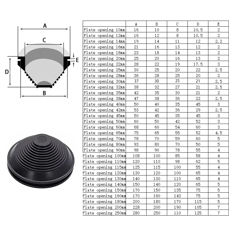 Snap in Rubber Tower Grommet Pad Wire Guard Ring O Ring Protective Cover Sealing Cap Hole Plug Cable Protection Sealing Ring