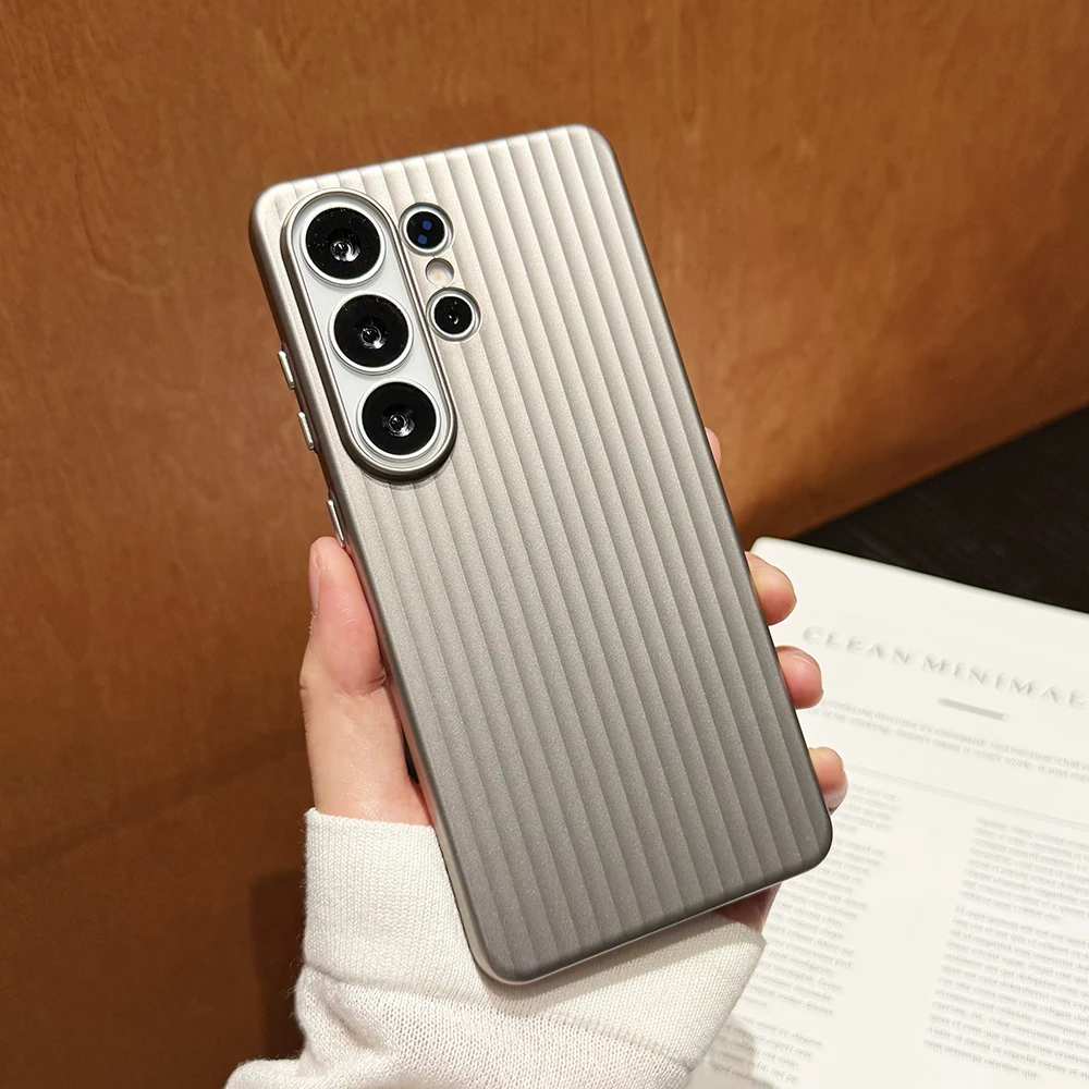 Fashion Stripes Shockproof Armor Phone Case For Samsung Gala