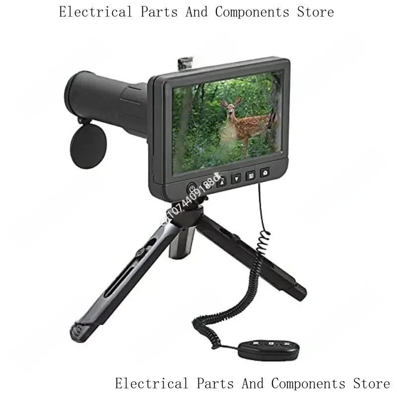 1080P Video Photo Recorder Portable Telescope Watching 5.0 Inch LCD Digital Monoculars Binoculars Camera 50X