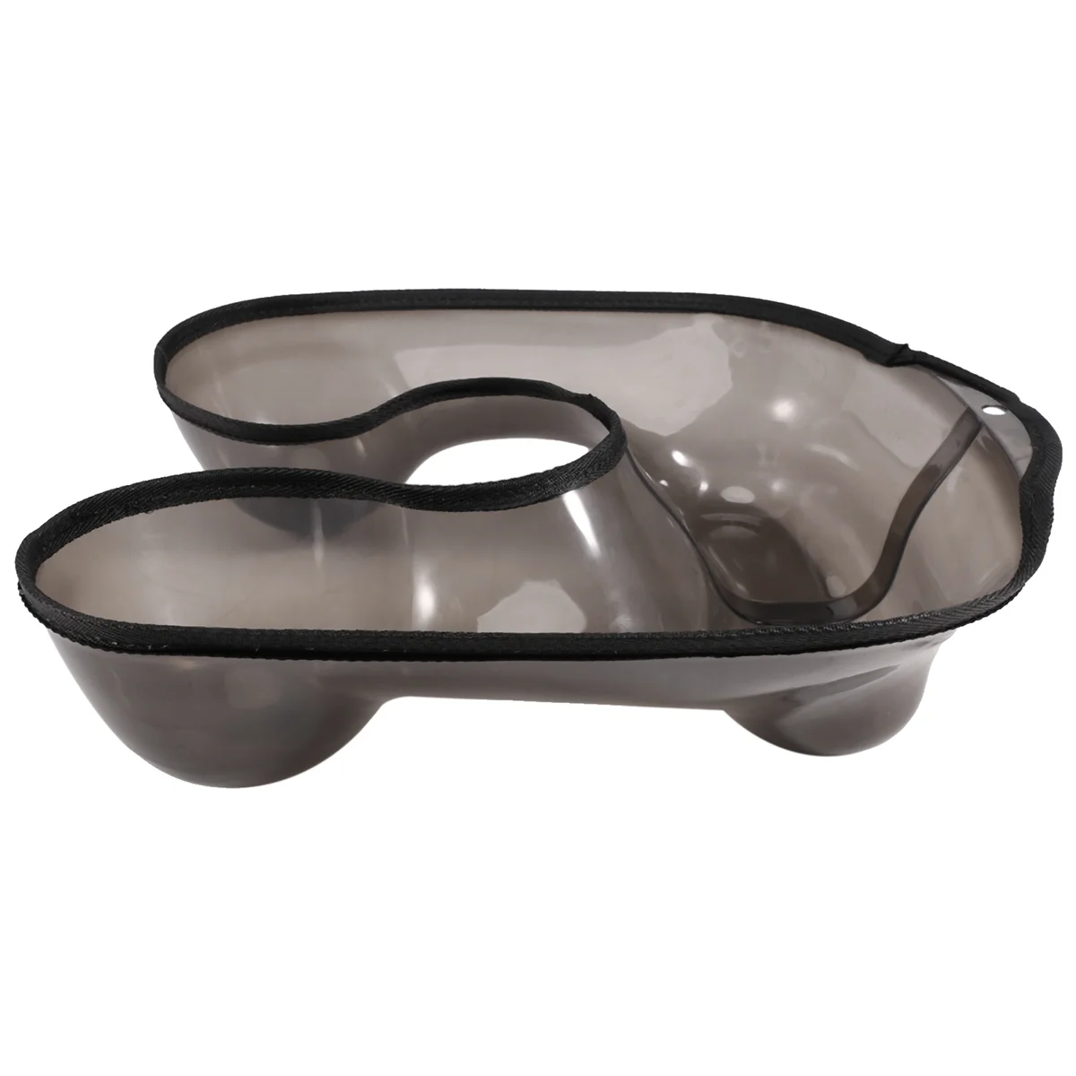 BOFF- Bandeja para el cuello de peluquería, contenedor para permanente, bandeja para el pelo en forma de cuello y hombros, Protector de ropa