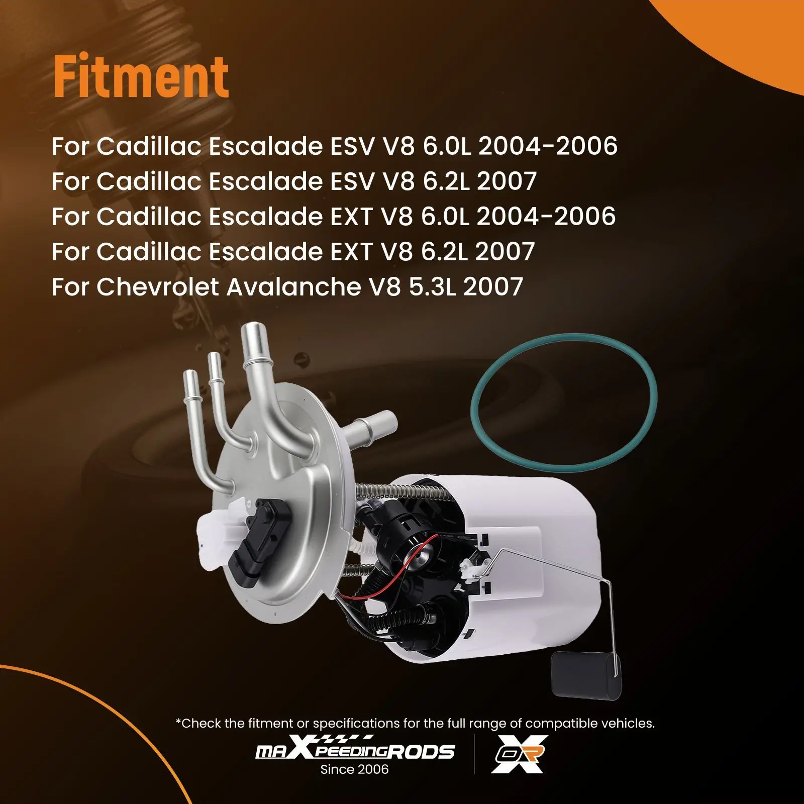 

Fuel Pump Module Assembly for 04-07 Suburban Yukon Escalade ESV 5.3L 6.0L 6.2L