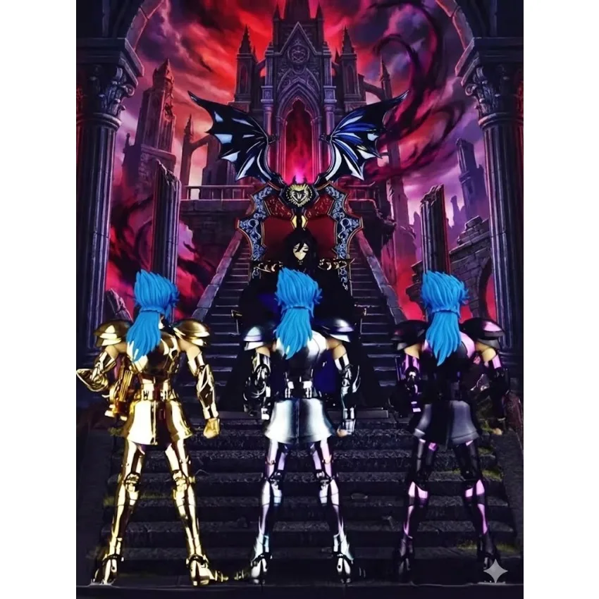 

In-Stock MST Model Saint Seiya Myth Cloth EXM Lyra Orphee Silver Knights of Zodiac Metal Body Action Figure