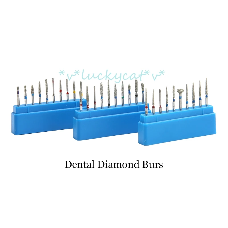 

high quality Dental Diamond Burs Polishing set Dia-burs for High Speed Handpieces Dental Diamond Burs FG Drill Polishing tool