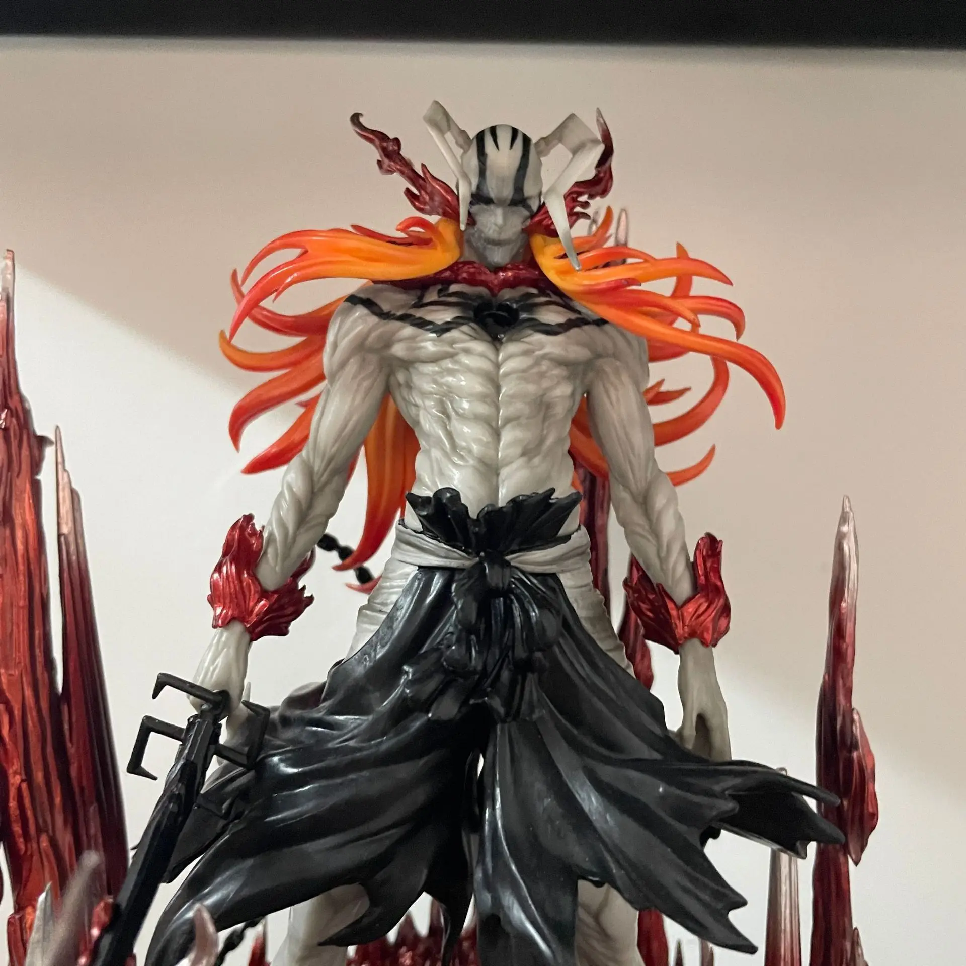 35cm Bleach Kurosaki Ichigo Hollowfication Ulquiorra Cifer Anime Figurka Model Gk Statue Collection Desktop Decoration Ornament