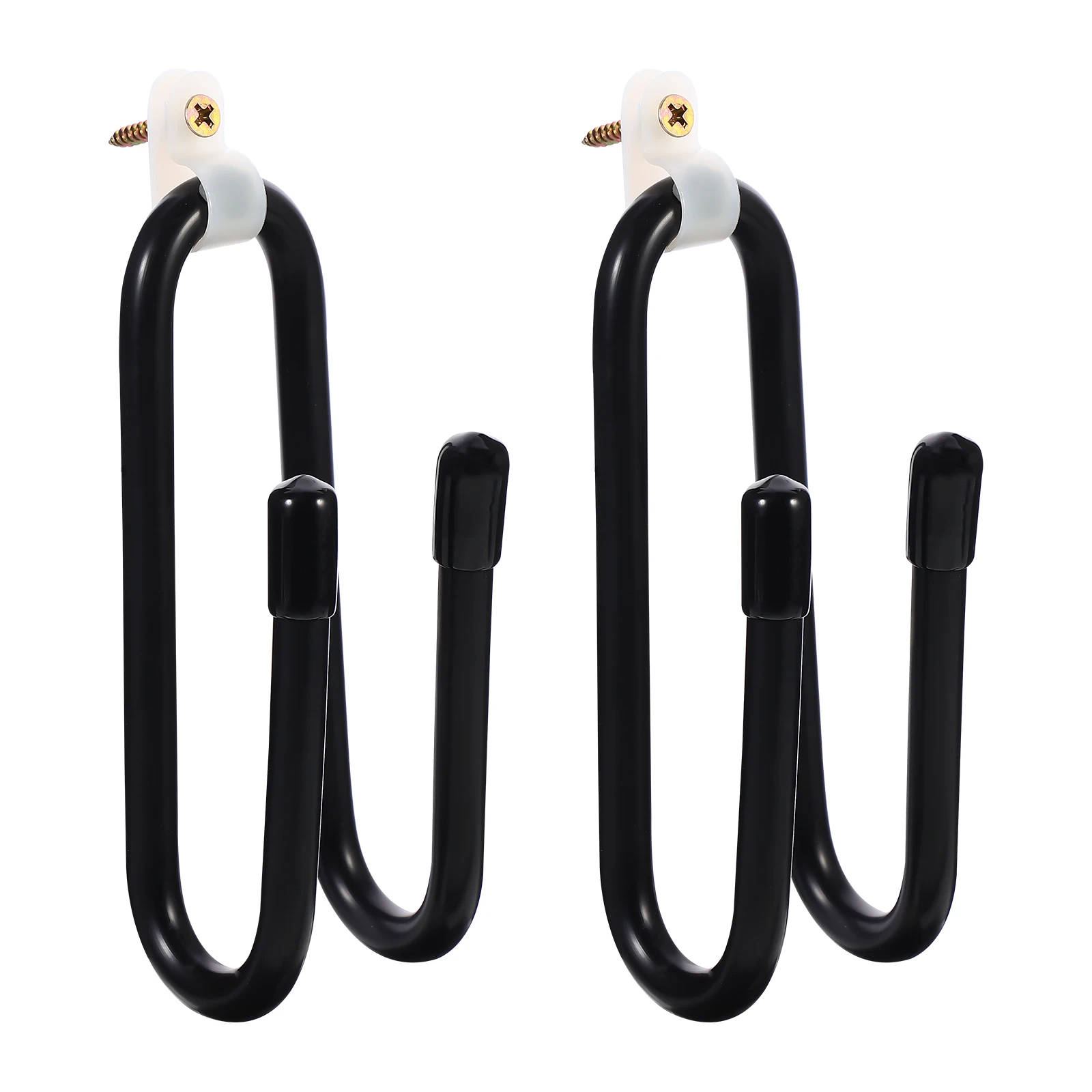 

2 Pcs Aluminum Alloy Wall Hooks Space Saving Guitar Hanger Bracket for Headphones Skateboard Clothes Corrosion for Home