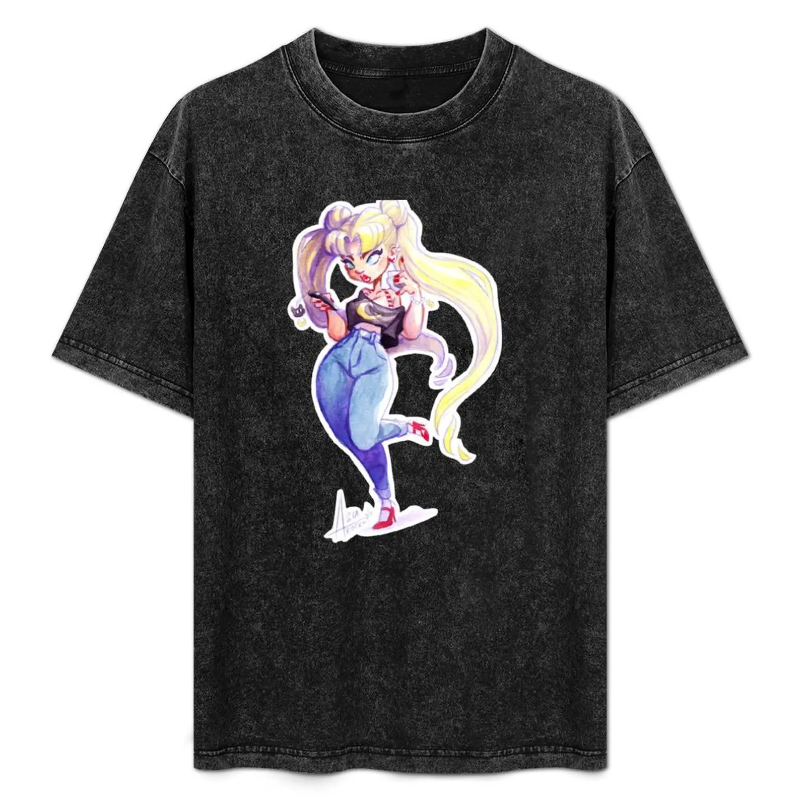 

Casual Usagi T-Shirt custom t-shirts kawaii clothes boys whites heavyweight t shirts for men