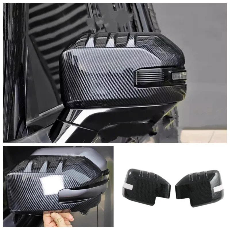 

For Ford Bronco 2024 Exterior Parts Rearview Mirror Rain Shield Protective Cover Trim/Rear View Mirror Rain Eyebrow