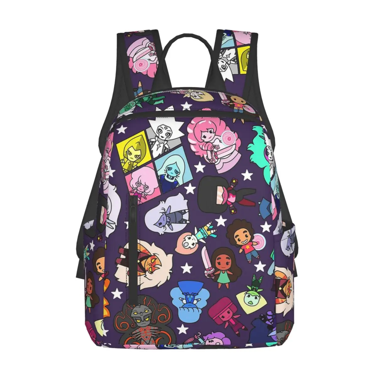Crystal Gems Steven Universe Backpack Daypack Large Capacity Children BookBag School Bag Shoulder Bags for Men Women