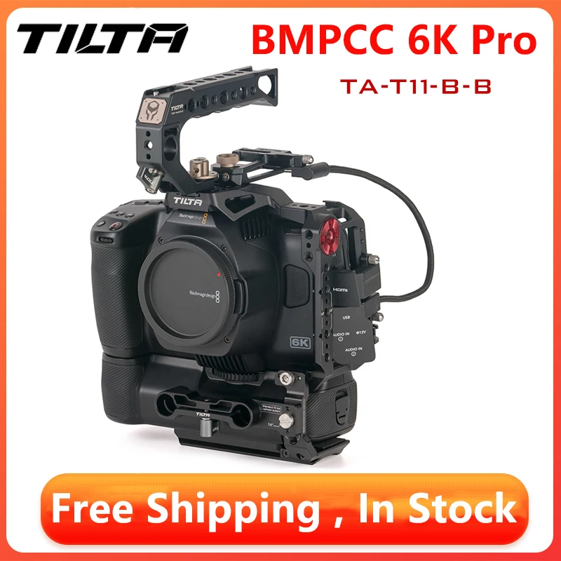 TILTA  BMPCC 6K Pro Camera Cage Body Surround Tactical Suit light Weight Anti Scratch