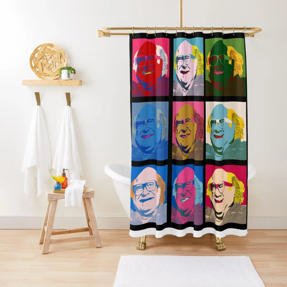 Danny DeVito Pop Art Shower Curtain Bathroom Accessorys Luxury Bathroom Curtain