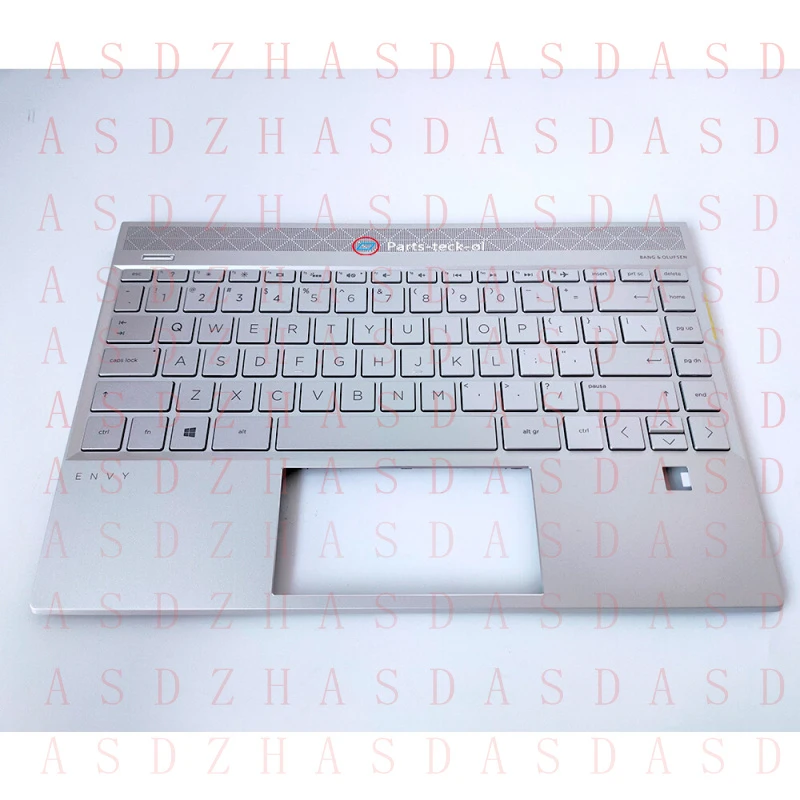 Z  New Silver Palmrest Case Keyboard L53415-001 TPN-W144 For HP Envy X360 13-AQ US