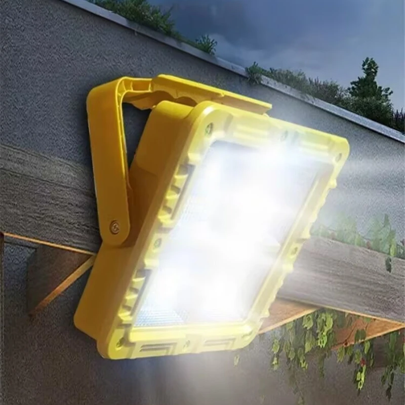 التخييم الطاقة الشمسية في الهواء الطلق المحمولة ضوء قابل لإعادة الشحن IPX65 مقاوم للماء مع 5 طرق عكس الضوء خيمة معلقة مصباح 3600mAh بارك