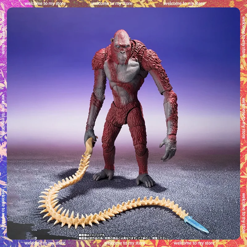 

Godzilla Vs Kong The New Empire Anime Figures Skar King Action Figure Movable Joints Pvc Model Statue Collectible Toy Doll Gift