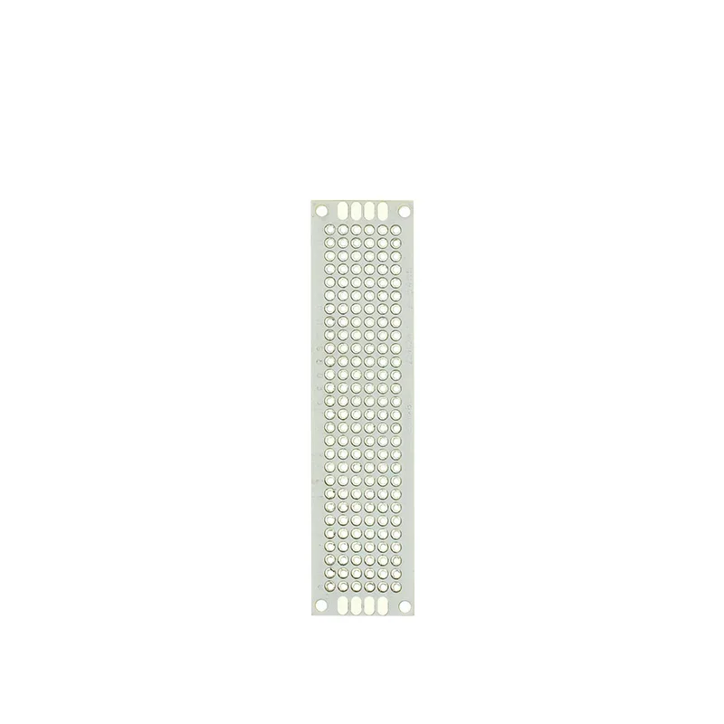 Circuit imprimé blanc Double face 2x8cm, 5 pièces/lot, pour Arduino