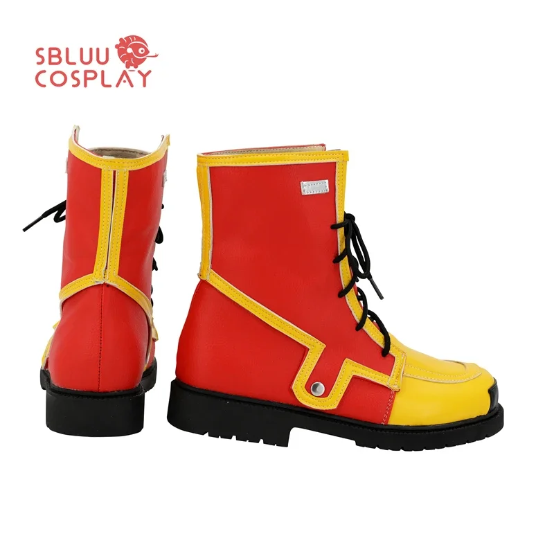 SBluuCosplay Gioco Estelle Scarpe cosplay luminose Stivali su misura