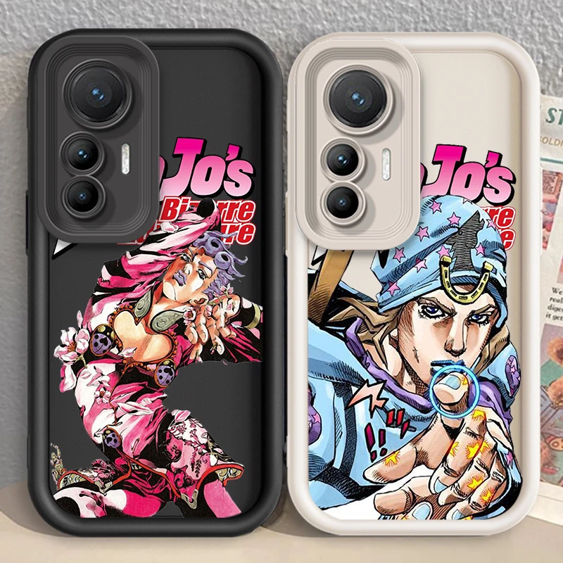 Anime J-JoJo Bizarre Adventure Eye Ladder For Xiaomi MI 14 12T 11 Lite Poco M3 X5 X4 F5 F4 F3 F2 GT Pro 5G Funda Phone Case