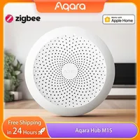 Newest Aqara Hub M1S Smart Hub Gateway Wireless Zigbee 3.0 Wifi RGB LED Night Light Remote Control For Xiaomi Mijia Homekit APP