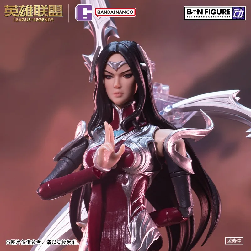 In Stock Original Genuine LOL BNTSH BN FIGURE Irelia Authentic Collection Model Game Character Toy Festival Gifts 21cm