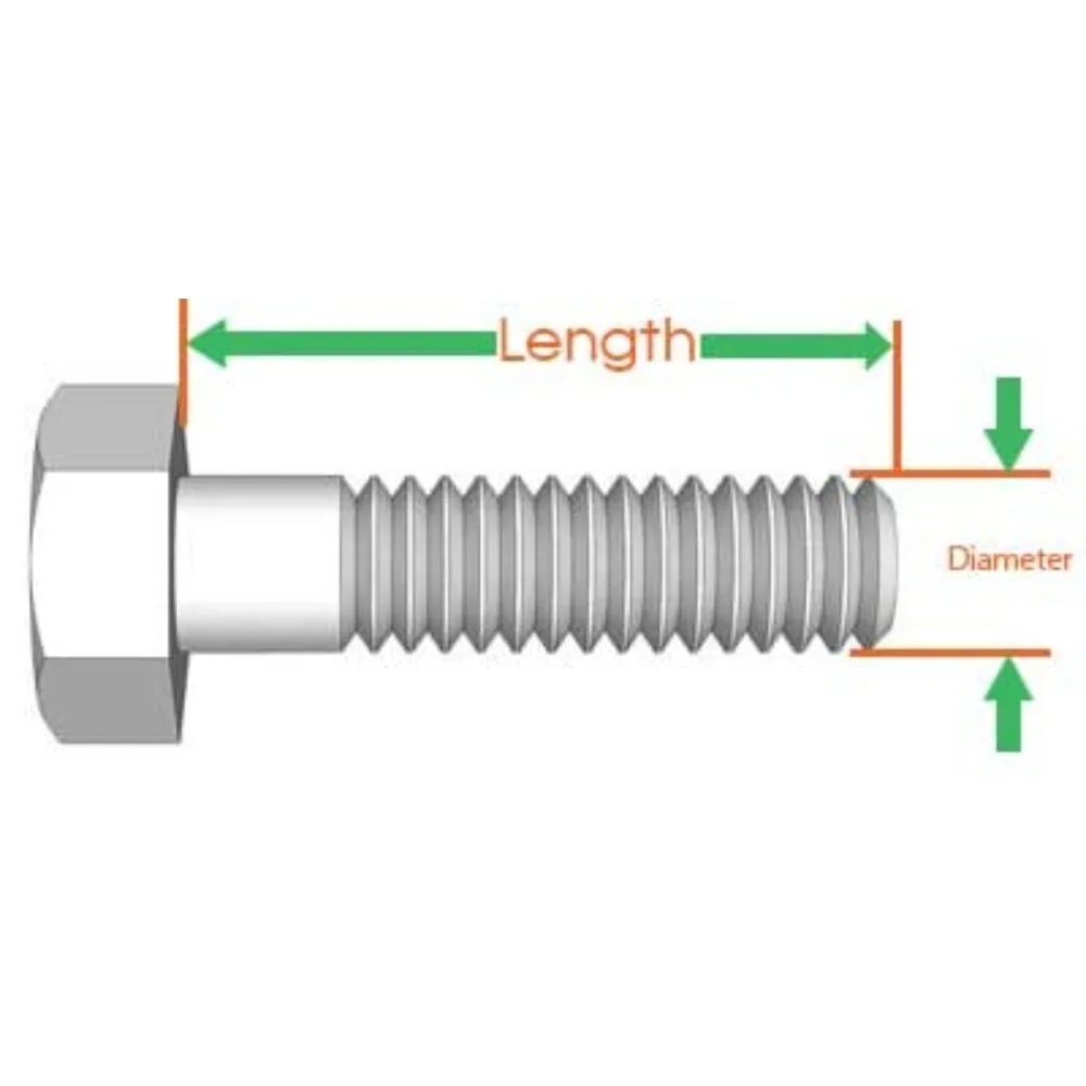 مسامير سداسية مطلية بالزنك ملولبة جزئية من الدرجة 5، 3/8-16 × 4 3/4، 50 حزمة من مشابك خيط UNC للبناء القوي #2
