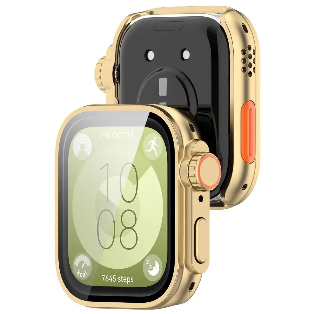 Appearance Upgrade Ultra2 Change to Ultra2 Case Smart Watch PC Tempered Screen Protector Accessories for Huawei Watch Fit 3