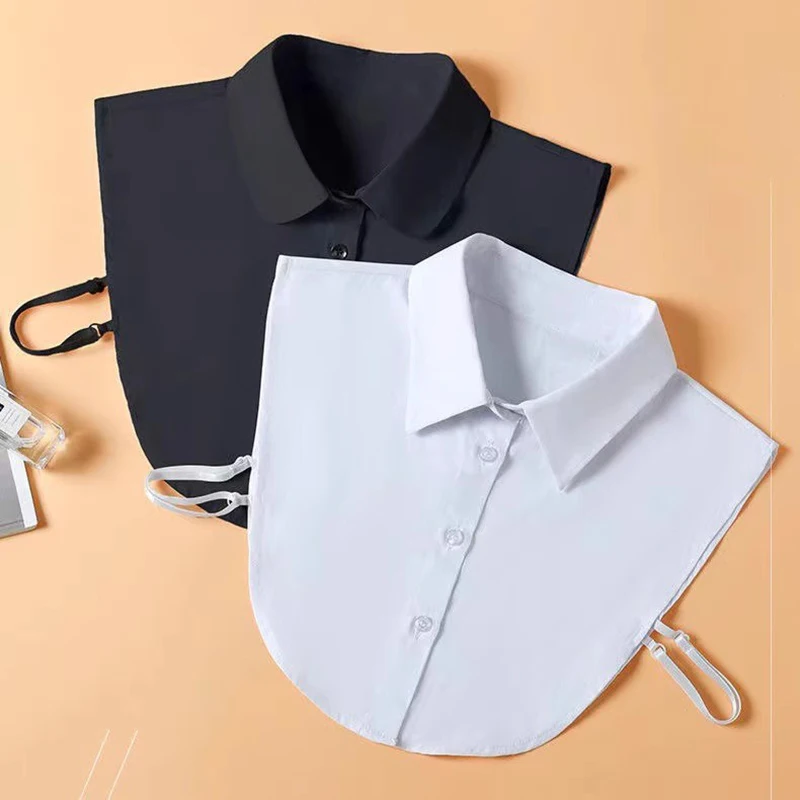Detachable Dickey Collar Blouse Half Shirts Detachable Fakes Collar For Women Classic Faux False Collar Half Shirts