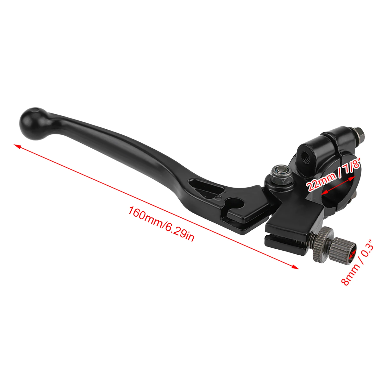 موضة جديدة 22 مللي متر 7/8in المقود للطي مخلب رافعة مع جثم ل 50CC-12CC الترابية دراجة الطرق غير الممهدة رافعة 7/8in رافعة الفرامل رافعة