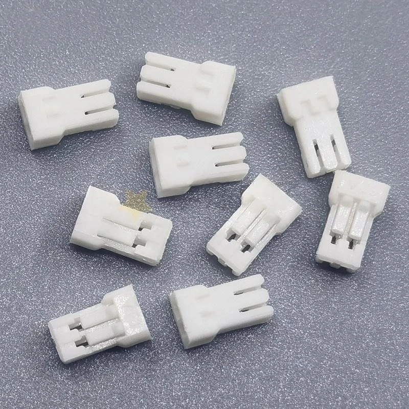 100PCS Ultra-thin 1.0 connector with lock NH1.0mm pitch rubber shell with lock buckle plug connector terminal spring
