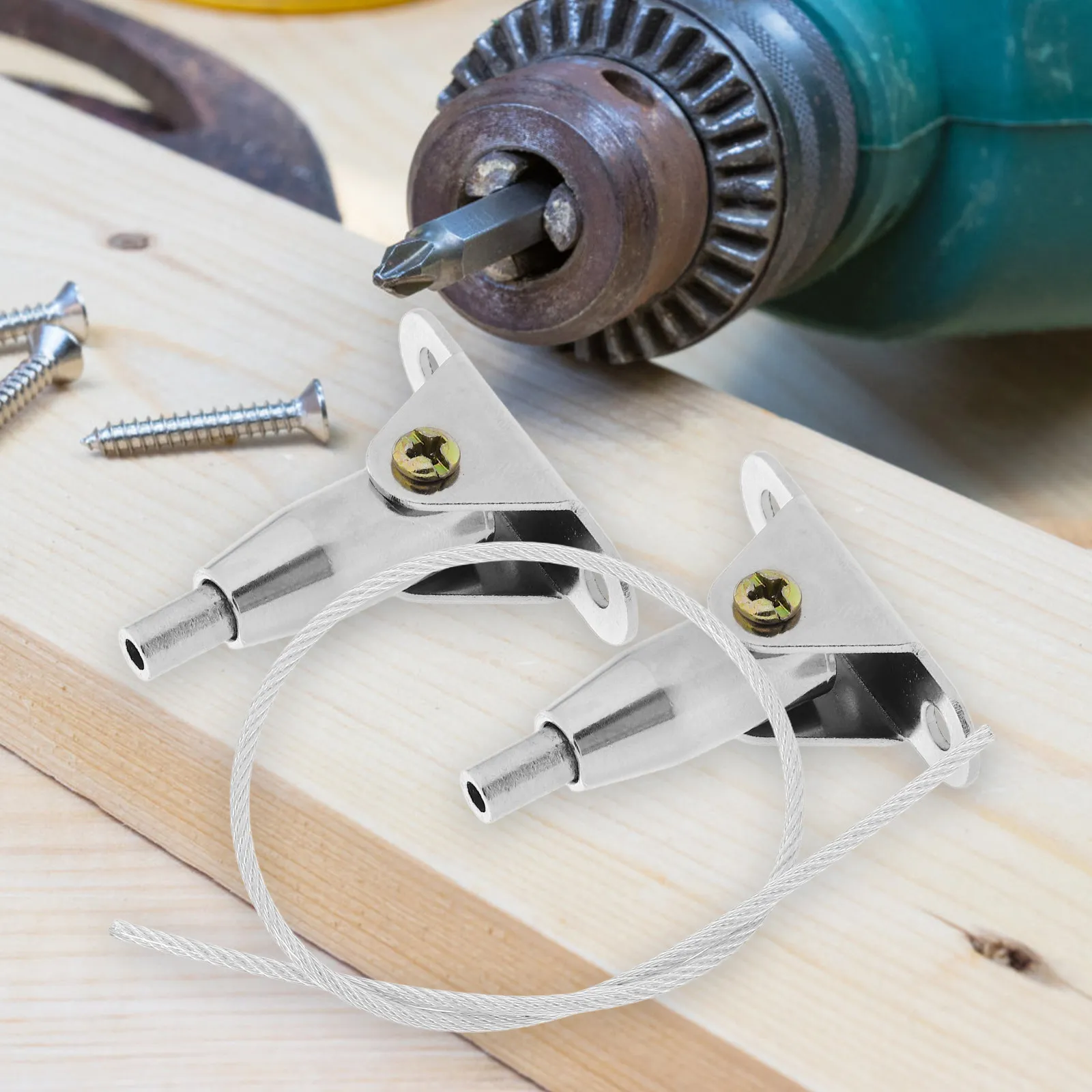Furniture Anti Tip Wall Anchor Tipping Kit for Hardware Safety Babyproofing Kits Bookshelf Anchors