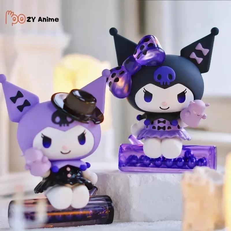 Genuine TOPTOY Sanrio Kuromi Werewolf Series Mysterious Blind Box Collectible Figure Model Mysterious Box Girl Doll Holiday Gift