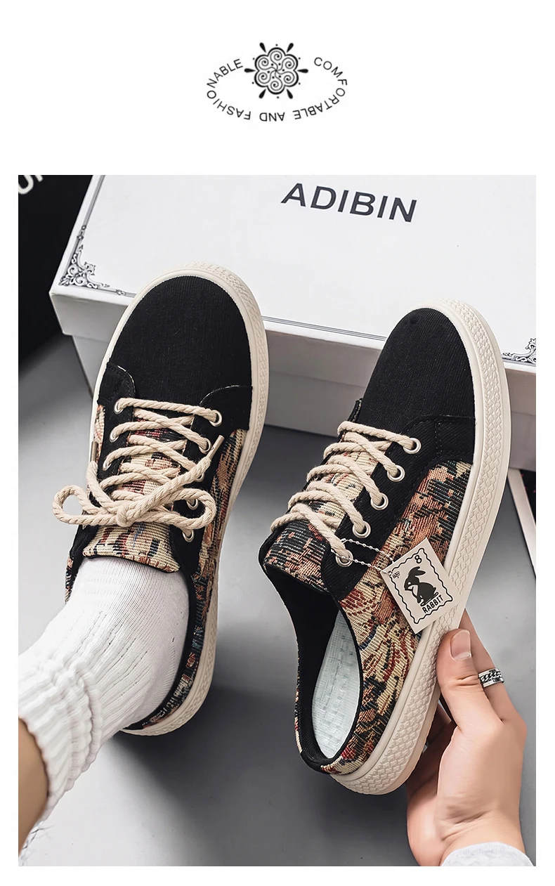 Outdoor-Sandalen für Herren, Halbschuhe, Sommer-Freizeitschuhe, Canvas, weicher Boden, leichter Wanderschuh, vulkanisierter Schuh – Detail 19