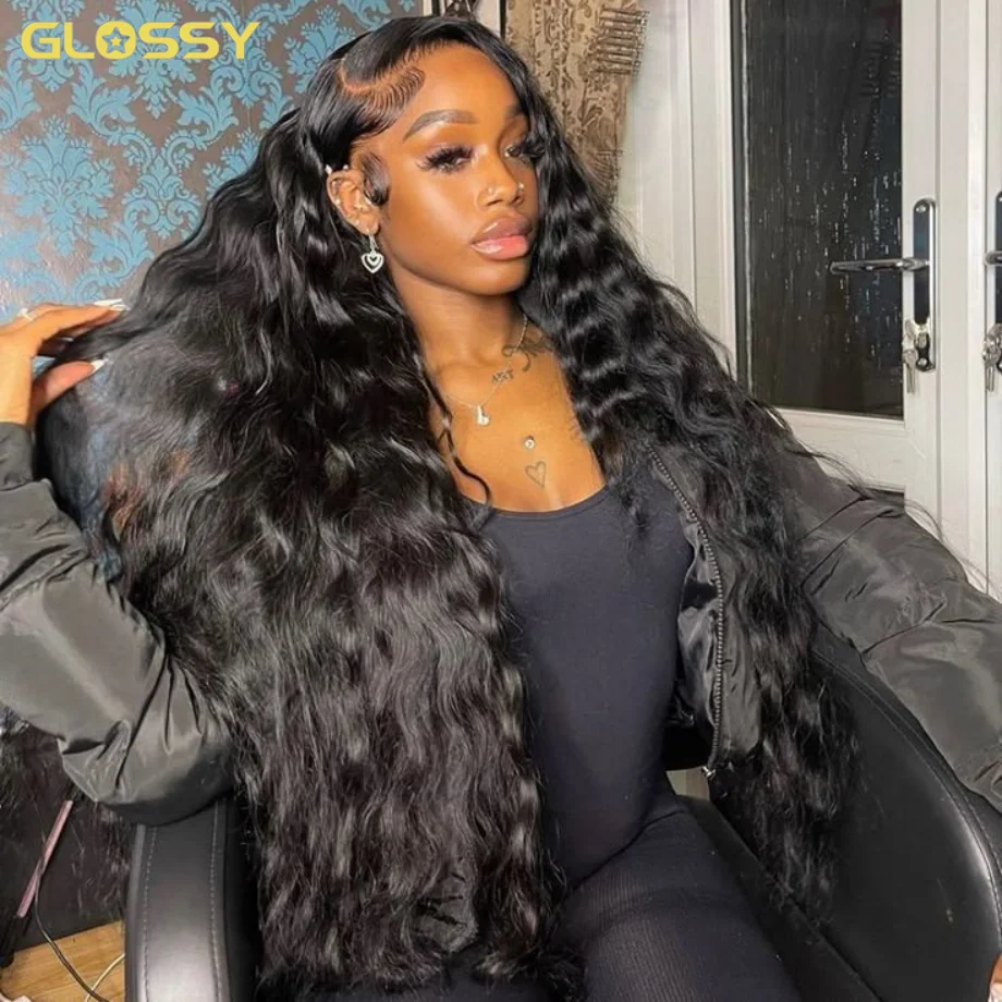 250 Density Loose Deep Wave 13x6 Hd Lace Front Human Hair Wig For Women Brazilian Curly Glueless Wigs On Clearance Sale 30 inch