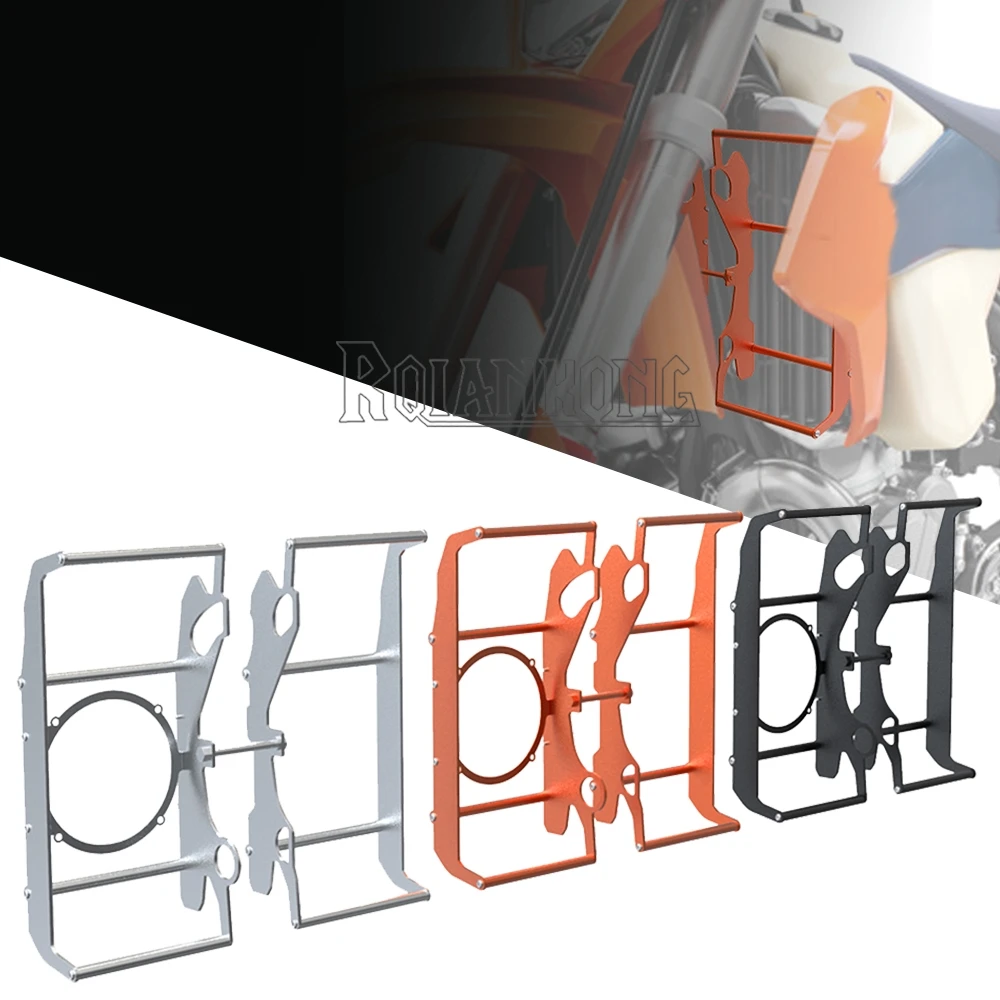 

For Husqvarna 2T 4T 2020 2024 Radiator Grille Guard Protector Cover FOR KTM EXC 2T 4T Motorcycle For GasGas 2T 4T 2021 2022 2023