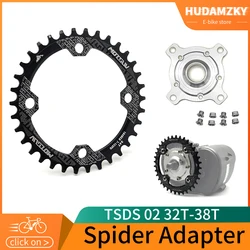 Tongsheng Electric Bicycle Spider Adapter 32T 34T 36T 38T Suitable for TSDZ2 Mid-Drive Motor Electric Bicycle