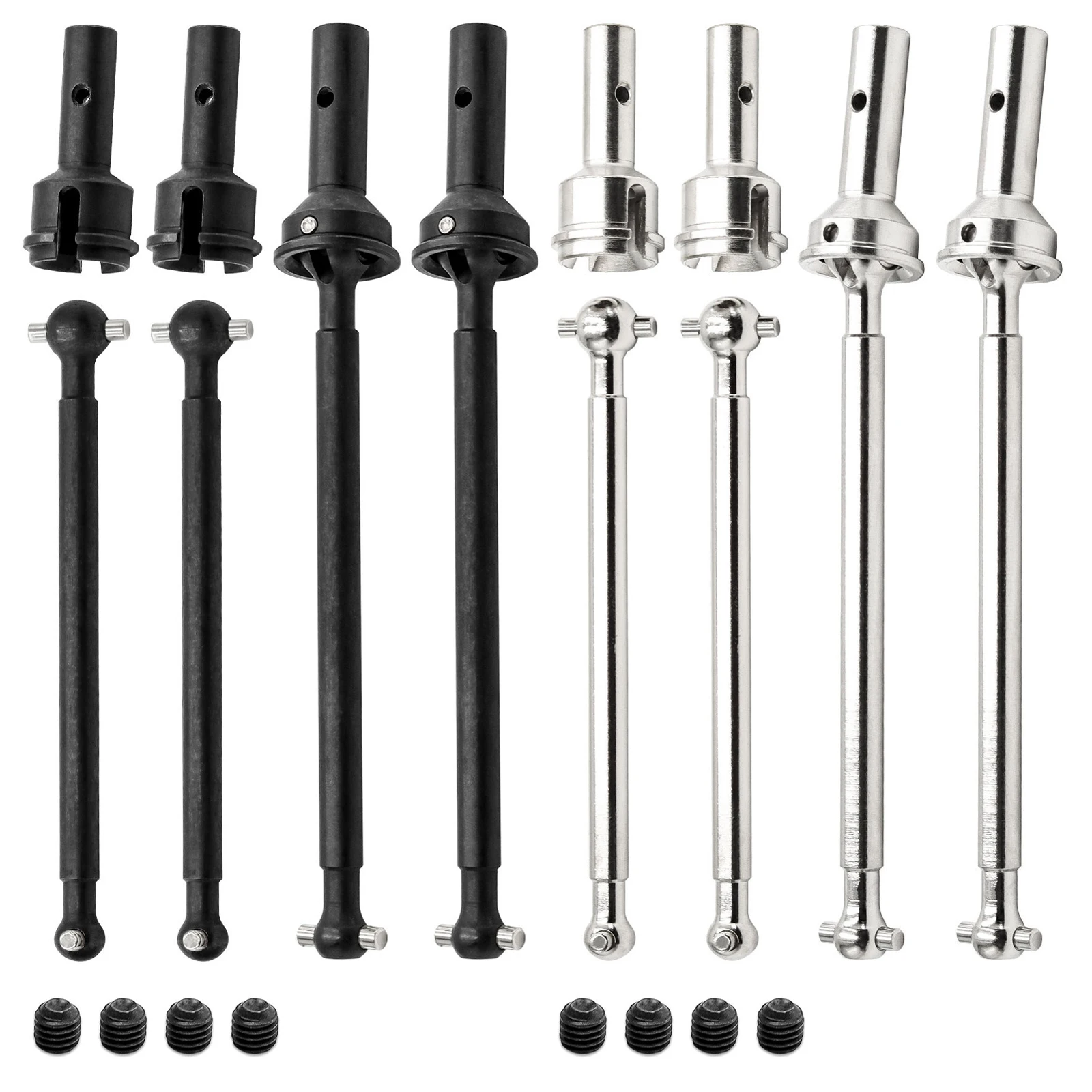 

Передние/задние универсальные шарниры CVD из высокоуглеродистой стали для INFRACTION/LIMITLESS 6S BLX и 1/8 TYPHON 6S BLX