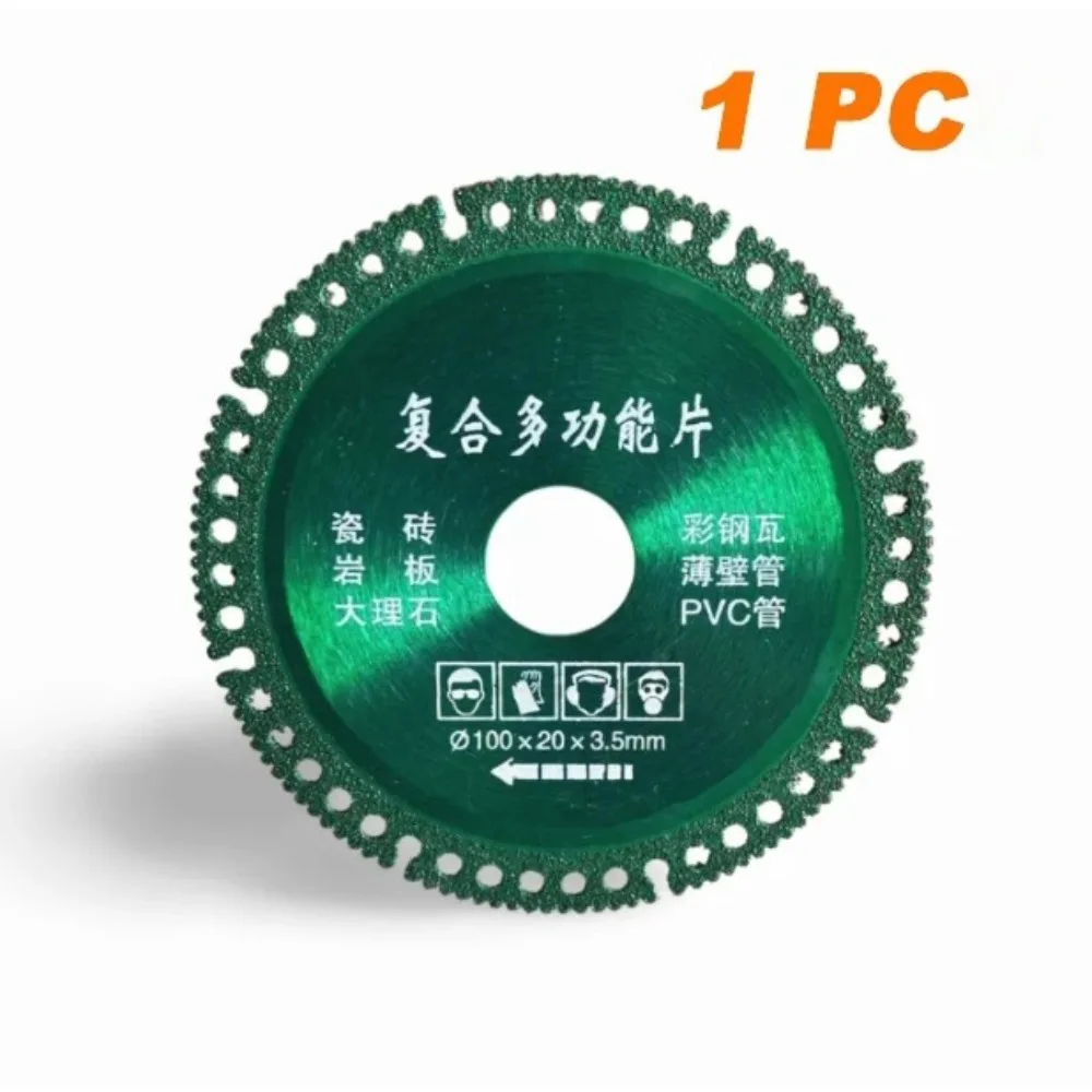 

New Multifunctional Diamond Saw Blade High Hardness 100mm Cut Off Wheels Cutting Disc Cement