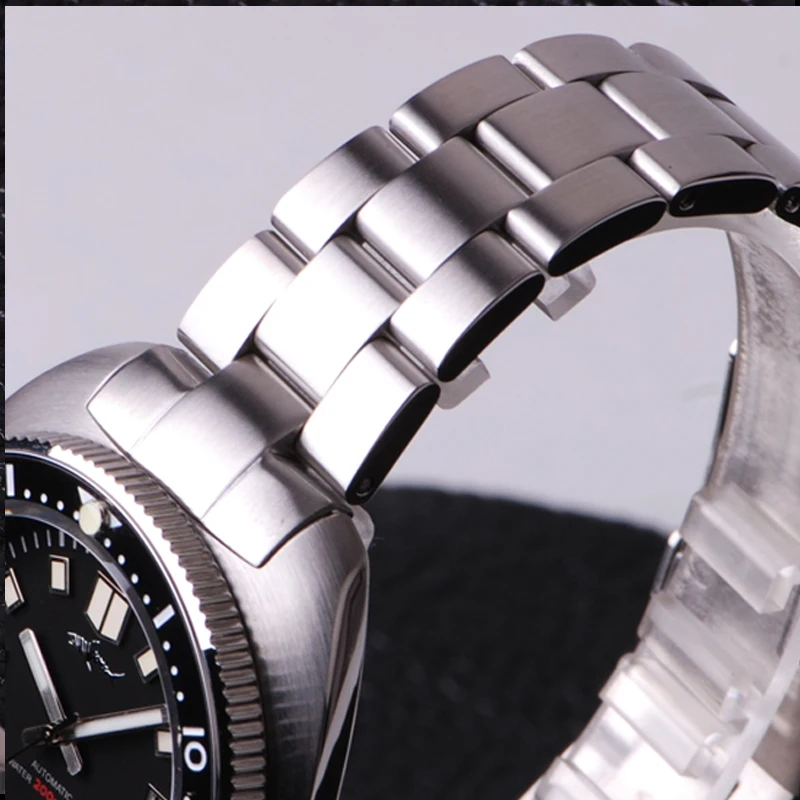 Heimdallr 20mm Width Stainless Steel Watchband Suitable For Heimdallr Turtle Diver Watch