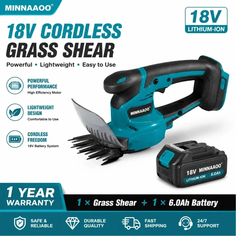 For Makita 18V LXT  Battery 6.0Ah Rechargeable Battery Pack High Performance Cordless Tool Battery,for Makita Cordless Grass