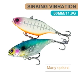 6cm 11.9g Fishing Lures Sinking VIB Wobbler Long Casting Vibration Artificial Hard Bait Jerkbait Seawater Fishing Bass VIBE132
