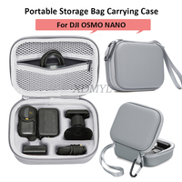 Mini Anti-scratch Storage Bag For DJI OSMO NANO Travel Waterproof Protective Carrying Case PU Handbag Box Camera Accessories