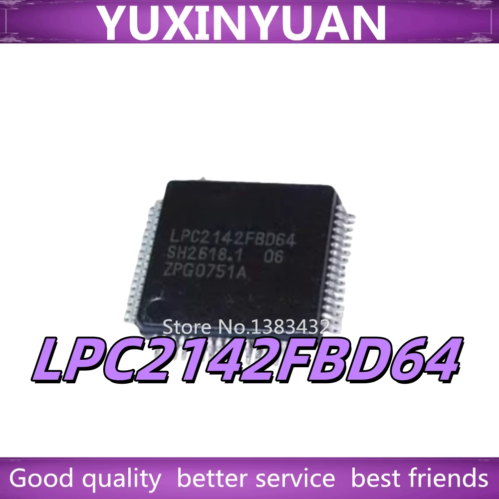 （1/PCSs） New Original LPC2142FBD64 LPC2142  Microcontroller chip In Stock