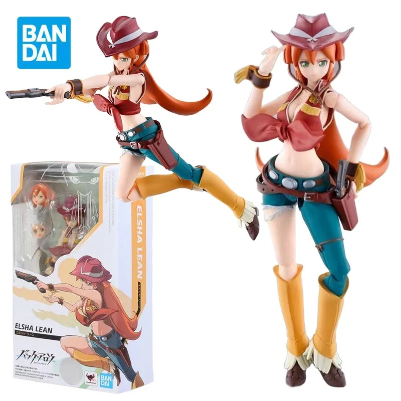 

BANDAI S.H.Figuarts Elsha Lean Фигурки BACK ARROW Аниме Мобильный костюм для девочек Пластиковая игрушка Mdoel KIt для мальчиков Подарок для мальчиков