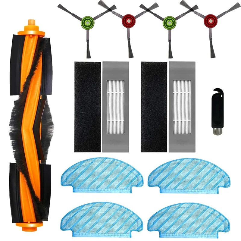 Vacuum Cleaner Replacement Parts Accessories Set For Yeedi Vac 2 Pro/Vac Max/Vac Hybrid/Vac Station, For Ecovacs T8 /N8 /N8 Pro